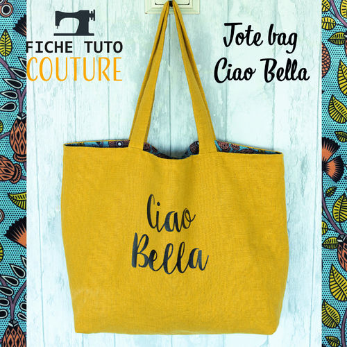 3B - Tuto tote bag "Ciao Bella"
