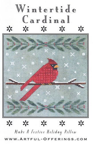 Artful Offerings - Wintertide cardinal