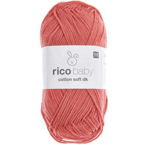 Rico Design - Baby Cotton Soft DK coloris Azalée 077