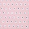 Rico Design - Popeline de coton rose, fleurs de cerisier