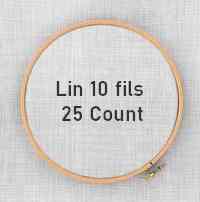 Lin 10 fils - 25 Count