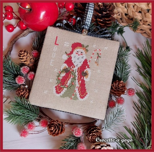 Crocette a gogo - Christmas vintage series, Babbo Natale 11/12
