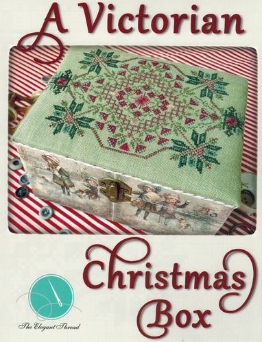 Elegant thread - Victorian christmas box