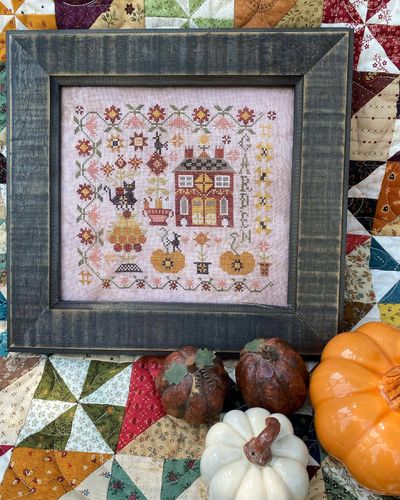Pansy Patch Quilts and Stitchery - Autumn garden at cranberry manor