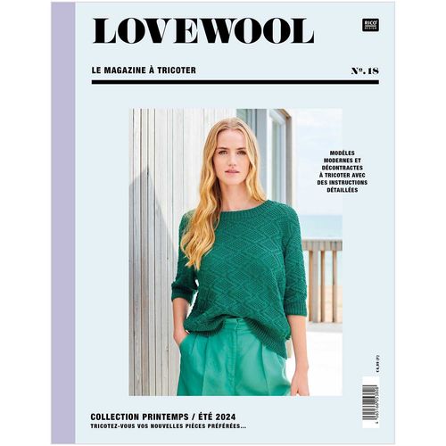 Rico Design - Lovewool , Le Magazine à Tricoter N°18