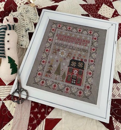 Pansy Patch quilts and stitchery - Merry christmas sampler