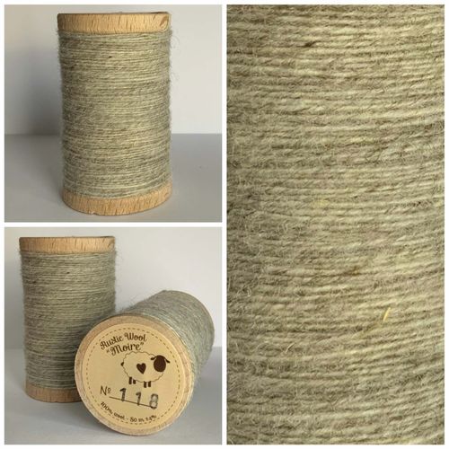 Rustic wool Moire - Coloris 118