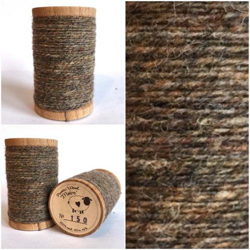 Rustic wool Moire - Coloris 150
