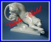 MEISSEN FIGURINE PORCELAINE PANTHERE ERICH OEHME