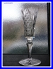 FRENCH SAINT LOUIS CRYSTAL CHAMPAGNE GLASS