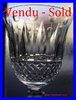 bicchiere di cristallo SAINT LOUIS FRANCE tommy 18 cm                     stock: 0
