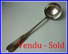 FRENCH STERLING SILVER SOUP LADLE 1900