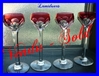 1880's BACCARAT CRYSTAL GLASSES 4 pieces