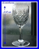 Kristall Glas SAINT LOUIS FRANCE 1880  11,8 cm stock: 13