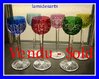 FRENCH SAINT LOUIS CRYSTAL SHOT GLASS SET OF 6