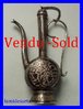 RUSSIAN SILVER AND NIELLO MINIATURE EWER OR PITCHER XIXth CENTURY