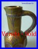 art nouveau vaso ceramica iridescente EMILE BALON BLOIS 1900