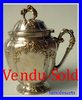 Art Nouveau silver mustard pot , EUGENE LEFEBVRE 1896 - 1910