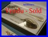 CHRISTOFLE STERLING SILVER SPOON AND FORK FOR A CHILD, as new, BOXED !