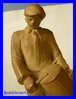 RARE SEVRES STONEWARE SCULPTURE signed A. HUSS the drummer 1930 - 1940