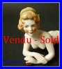 Old  nude bathing beauty bisque doll Figurine 1900 a