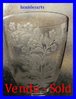 PANTIN CRYSTAL ENGRAVED GLASS NAPOLEON III PERIOD 1860 - 1870