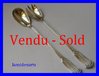 SILVER PLATED SALAD SERVERS