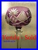 VAL SAINT LAMBERT BERNCASTEL CRYSTAL ROEMER GLASS purple