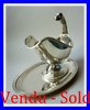 Silver Plated Sauce Boat SWAN NECK