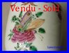 CHINESE EXPORT PORCELAIN CUP with Butterfly   XVIIIth Century