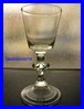 XVIII CENTURY FOOTED GLASS