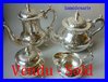 SILVER PLATED TEA COFFE SET 4 PIECES