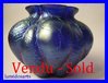 Pallme-Koenig Blue Veined Vase 1900 - 1930