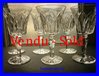 SET OF 6 SAINT LOUIS CRYSTAL CAMARGUE WINE GLASSES stock: 0