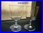 2 CLICHY CRYSTAL SHERRY or PORT GLASSES  1850