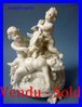 Antique Volkstedt Rudolstadt porcelain bisque with cherubs