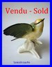 Karl Ens Porzellanfigur Vogel auf Ast Porzellan Figurine
