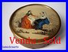 FRENCH CANDY BOX PRINTED AND PAINTED UNDER THE GLASS 1830 - 1840
