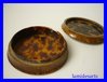 1830's WOOD AND TORTOISE SHELL SNUFF BOX