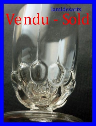 RENE LALIQUE BLOIS PORT SHERRY GLASS BLOIS 1930  stock: 0