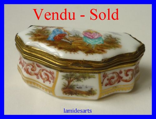 Samson Paris porcelain box 1880 - 1900