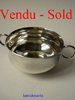FRENCH STERLING SILVER BOWL WITH HANDLES