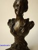 ART NOUVEAU BRONZE WOMAN 1900 - 1910