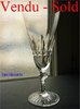 BACCARAT BUCKINGHAM CRYSTAL FLUTED CHAMPAGNE GLASS   stock: 0