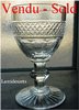 Bicchiere da vino di cristallo SAINT LOUIS TRIANON N°4   diameter 6,7 cm  stock: 0
