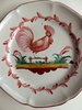 EARLY XIXth CENTURY FRENCH CERAMIC PLATE LUNEVILLE LES ISLETTES