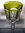 Bicchiere di vino del Reno in cristallo Baccarat Harcourt stock: 0