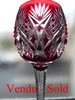 Bicchiere di vino del Reno in cristallo SAINT LOUIS FLORENCE rosso