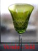 Bicchiere di vino del Reno in cristallo SAINT LOUIS TARN verde pallido