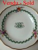 XIXth Century Meissen Porcelain Plate